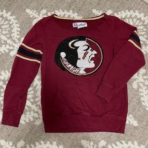 FSU Rhinestone Sweater
